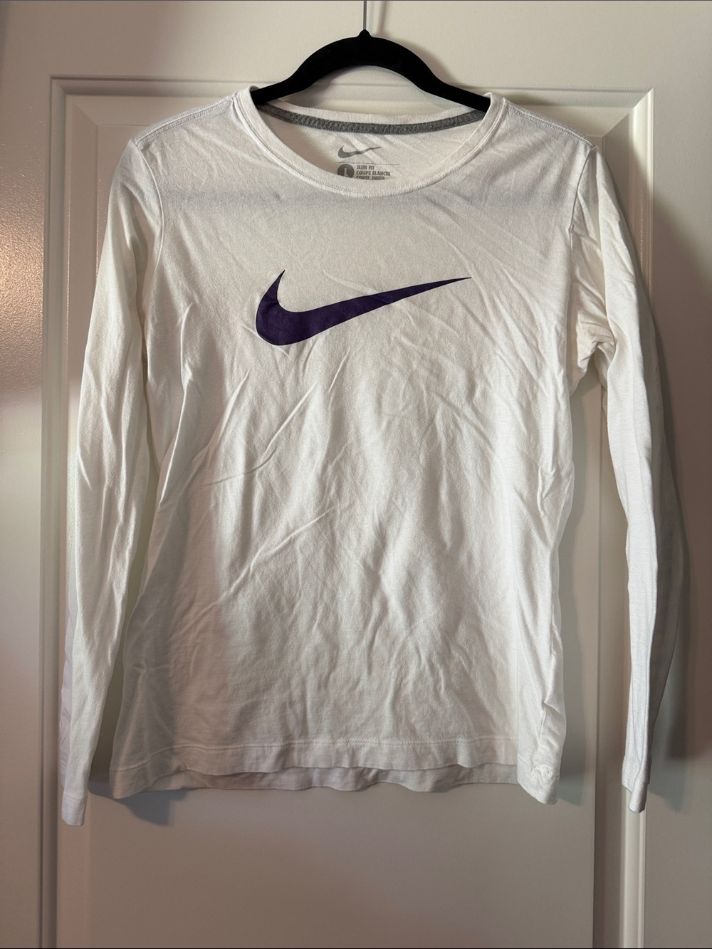 Nike Women’s White Long-Sleeve